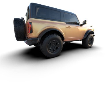 Bir markanın 3 boyutlu görüntülemesi - daha az genel SUV