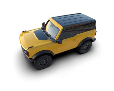 Bir markanın 3 boyutlu görüntülemesi - daha az genel SUV