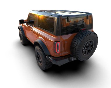 Bir markanın 3 boyutlu görüntülemesi - daha az genel SUV -