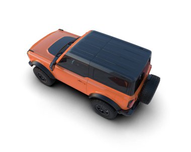 Bir markanın 3 boyutlu görüntülemesi - daha az genel SUV