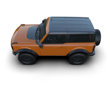 Bir markanın 3 boyutlu görüntülemesi - daha az genel SUV