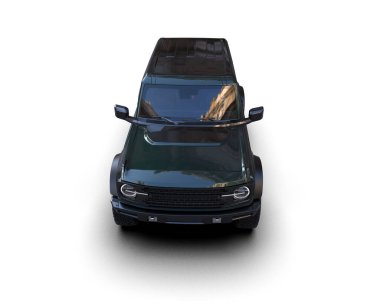 Tasarımınız için beyaz ekranlı siyah araba