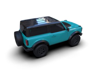 Bir markanın 3 boyutlu görüntülemesi - daha az genel SUV