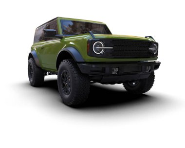 3 boyutlu markalı, jenerik bir pikap.