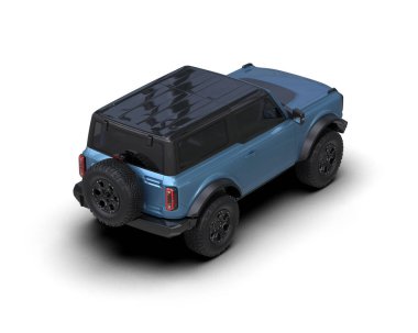 Bir SUV 'un 3 boyutlu görüntüsü