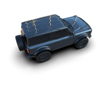 Bir markanın 3 boyutlu görüntülemesi - daha az genel SUV