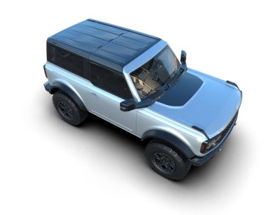 Bir cip aracının 3 cg görüntüsü