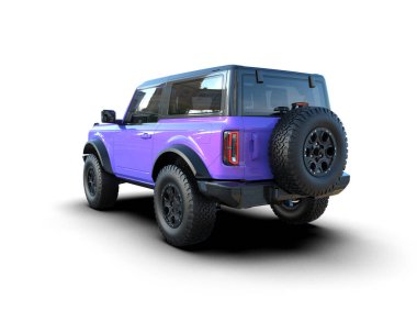 modern SUV - 3D görüntüleme