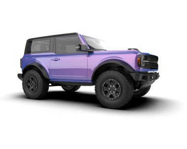 Bir SUV 'un 3 boyutlu canlandırması