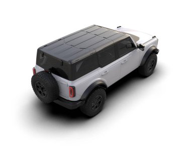 Bir SUV 'un 3 boyutlu görüntüsü