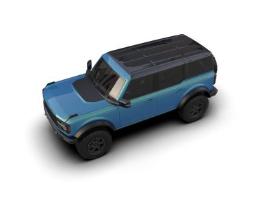 Bir markanın 3 boyutlu görüntülemesi - daha az genel SUV