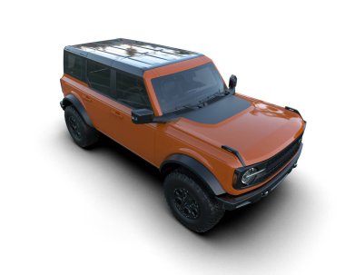 modern araba arka planda 3 boyutlu görüntüleme - 3 boyutlu resim