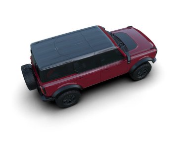 Bir markanın 3 boyutlu görüntülemesi - daha az genel SUV