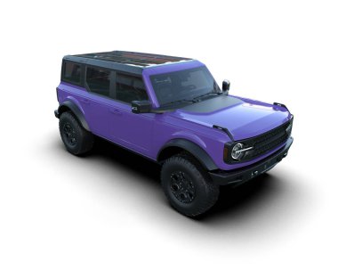 Bir arabanın 3 cg görüntüsü