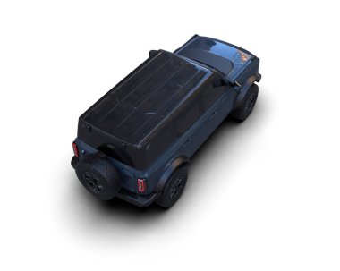 siyah modern SUV - araba görünümü