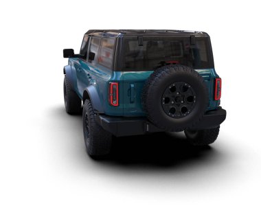 Modern spor SUV - 3D görüntüleme