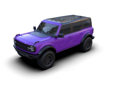 Bir SUV 'un 3 boyutlu görüntüsü