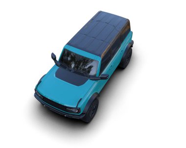 3 boyutlu bir araba.