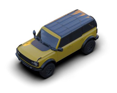 Bir markanın 3 boyutlu tasarımı - daha az jenerik SUV arabası