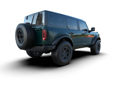 modern SUV - 3D görüntüleme