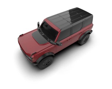 Bir markanın 3 boyutlu tasarımı - daha az jenerik SUV arabası