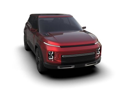 3D canlandırma araba konsepti