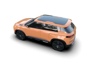 modern araba arka planda