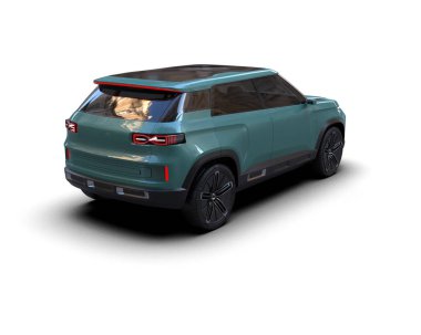 Bir markanın 3 boyutlu görüntülemesi - daha az genel SUV