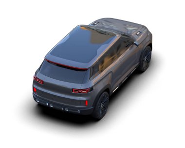 Bir markanın 3 boyutlu görüntülemesi - daha az genel SUV