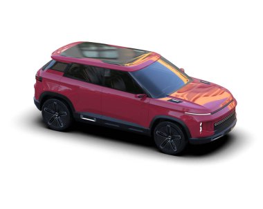 modern SUV - 3D görüntüleme