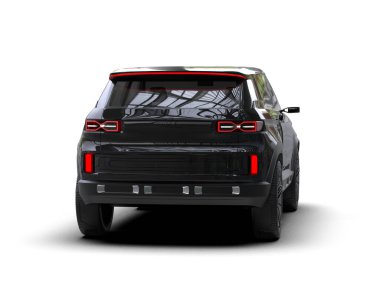 siyah modern araba - arka plan