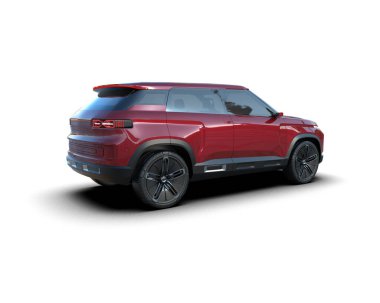 3 boyutlu bir araba.