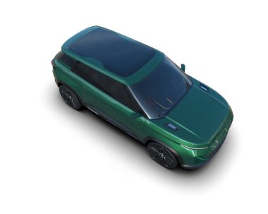 Bir markanın 3 boyutlu görüntülemesi - daha az genel SUV