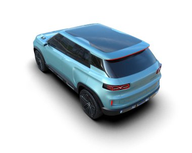 Bir markanın 3 boyutlu tasarımı - daha az jenerik SUV arabası