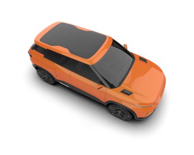 Bir markanın 3 boyutlu görüntülemesi - daha az genel SUV