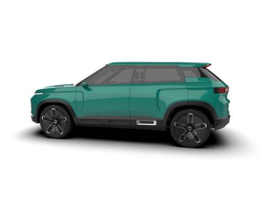 Aracın 3 boyutlu görüntüsü.