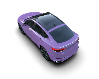 3 boyutlu bir araba.