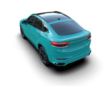 Daha az genel bir konsept arabanın 3 boyutlu çizimi