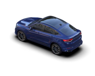 Beyaz arkaplandaki araba