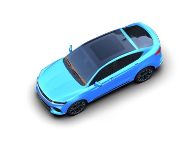 beyaz arkaplandaki araba