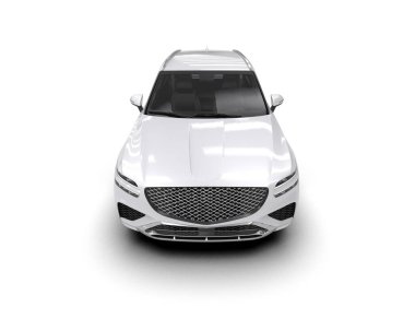 gerçekçi modern araba ön görünümü