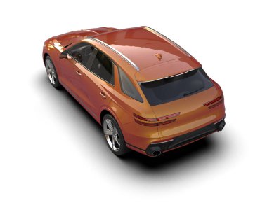 Bir markanın 3 boyutlu görüntülemesi - daha az genel SUV