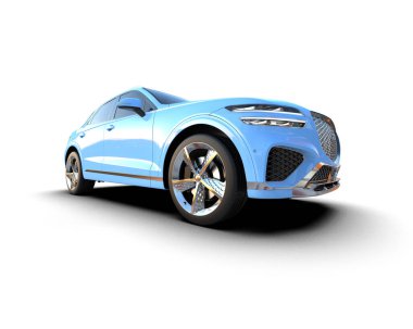 Daha az genel bir konsept arabanın 3 boyutlu çizimi