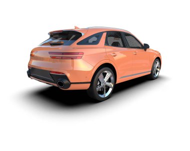 Bir arabanın 3 boyutlu resmi