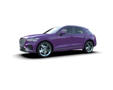 mor lüks modern araba