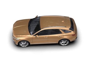 modern araba 3D görüntüleme