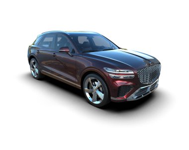 Daha az genel bir konsept arabanın 3 boyutlu çizimi