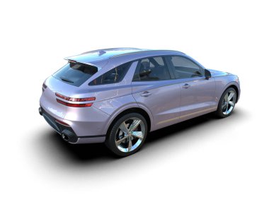 Modern araba konsepti. ön görünüm