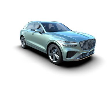 Modern bir arabanın tasviri