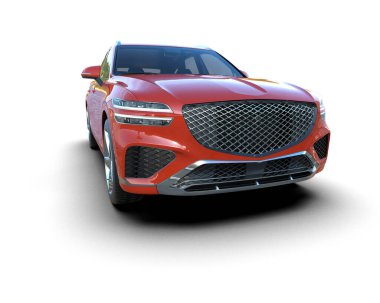 Bir SUV 'un 3 boyutlu görüntüsü